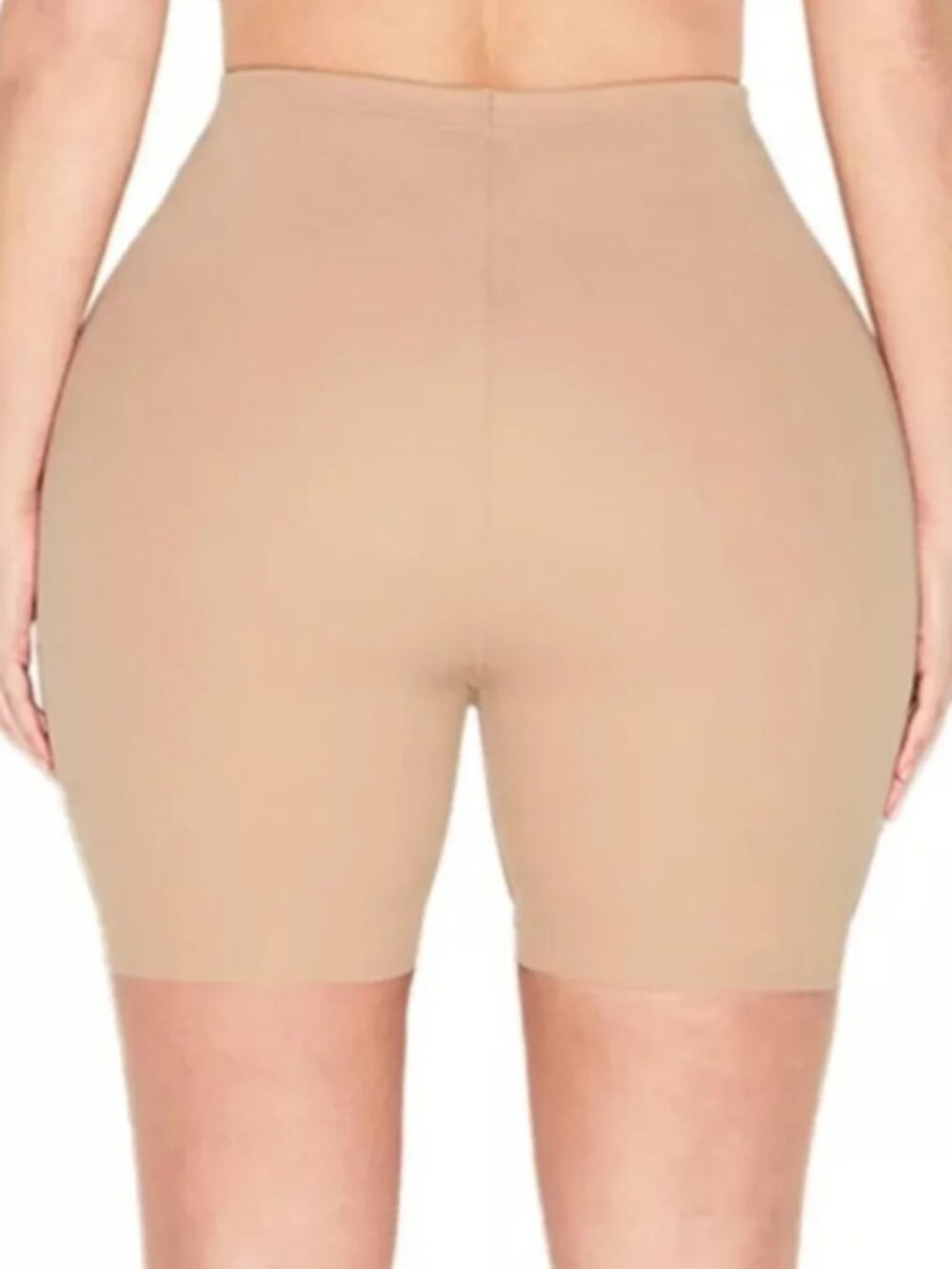 SKIMS Body Hip Shaping Mid Thigh Shorts Womens XS Clay Compression Padded NEW - Picture 2 of 9
